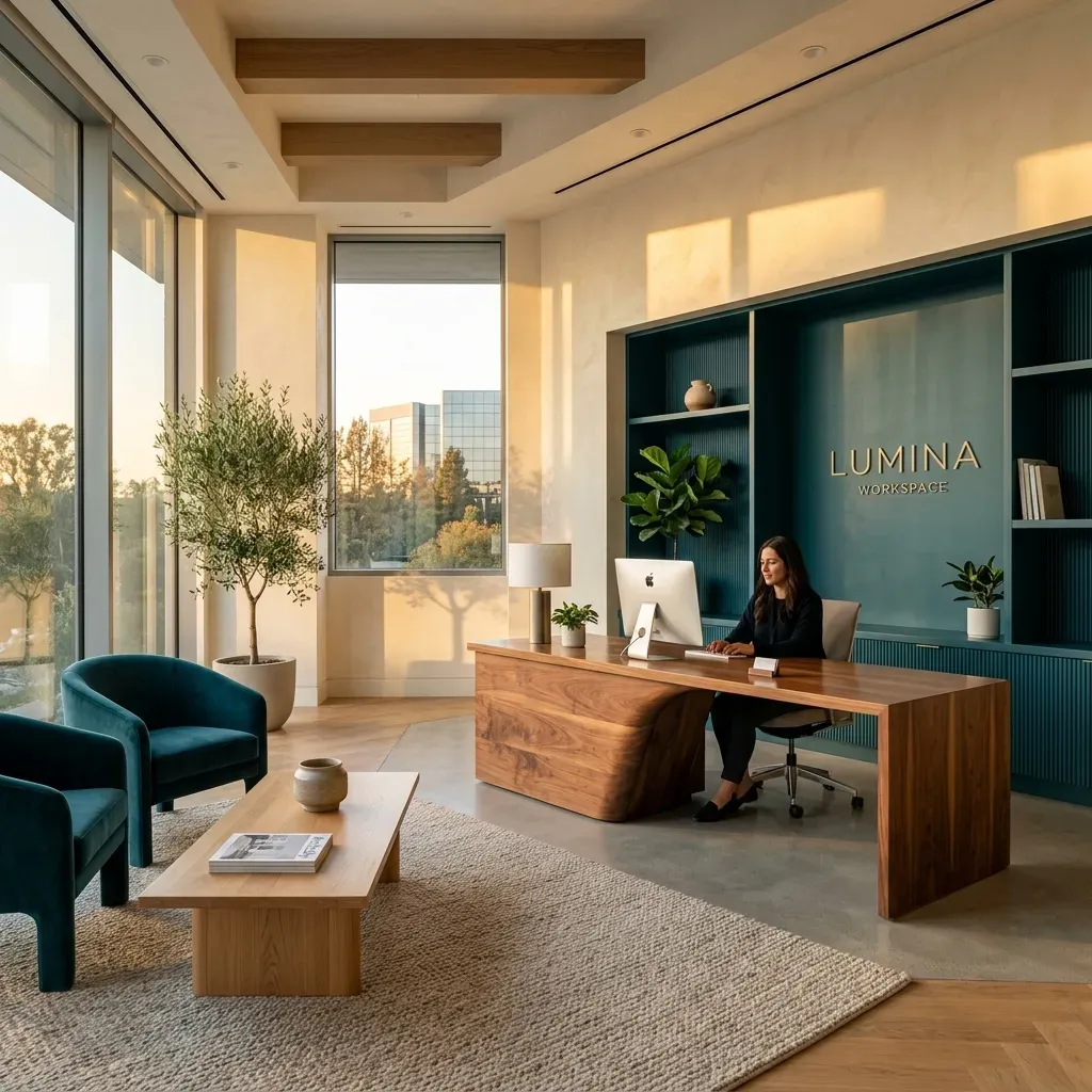 Co-working Spaces interior and construction example 1